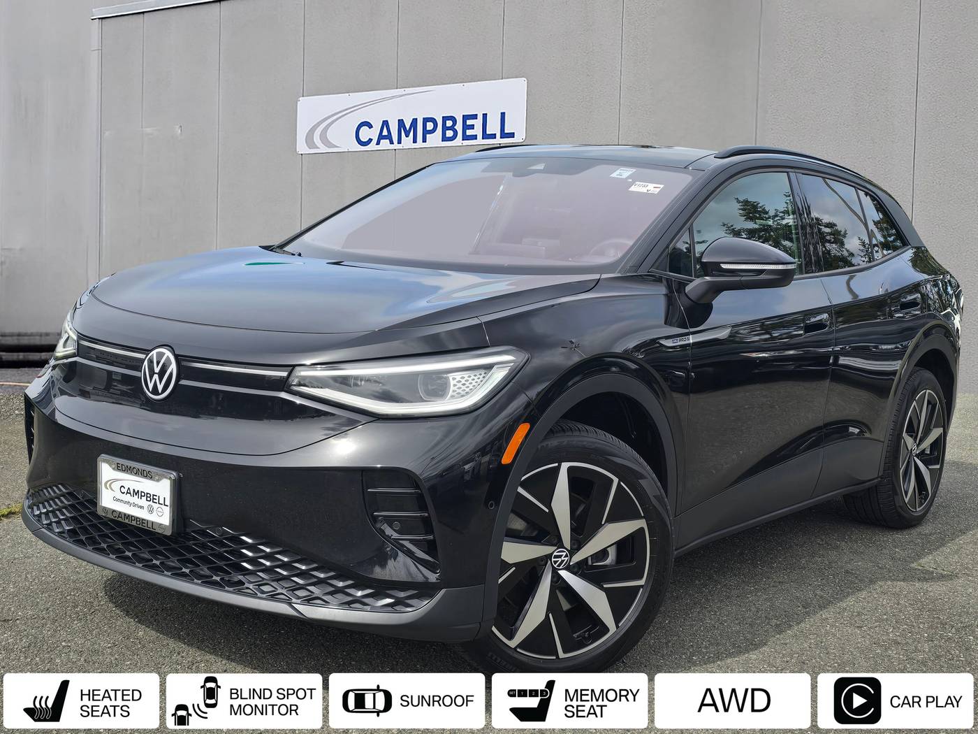 2023 Volkswagen ID.4 Pro S — SUV — 11,615 mi — Edmonds, WA