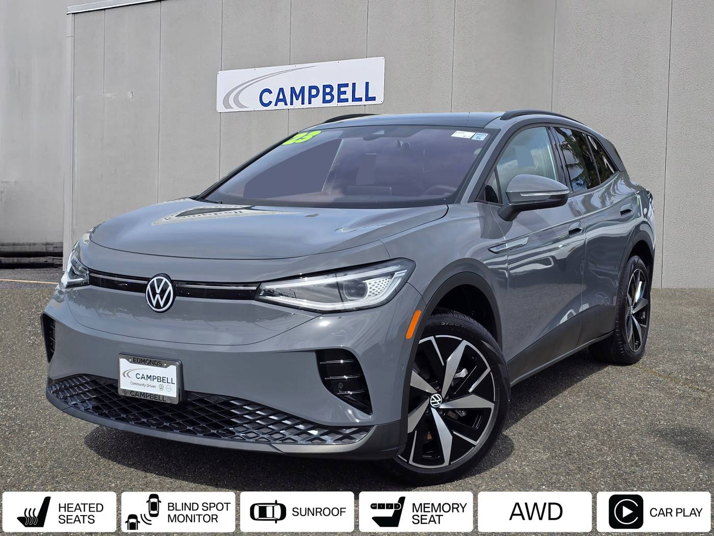 2023 Volkswagen ID.4 Pro S — SUV — 11,413 mi — Edmonds, WA