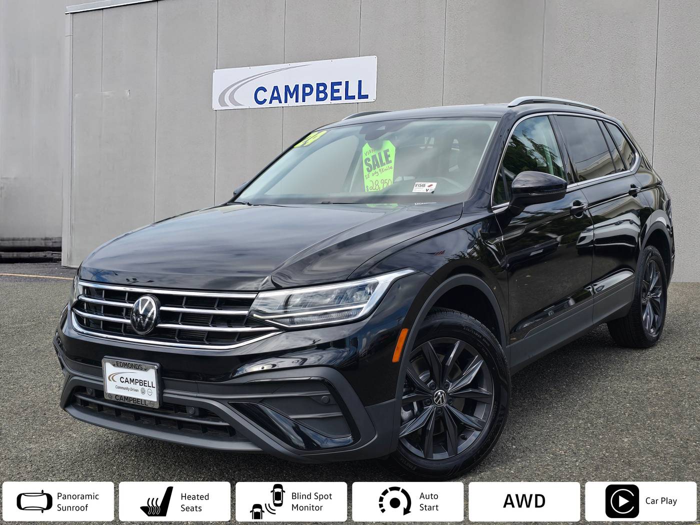 2024 Volkswagen Tiguan SE — SUV — 9,510 mi — Edmonds, WA