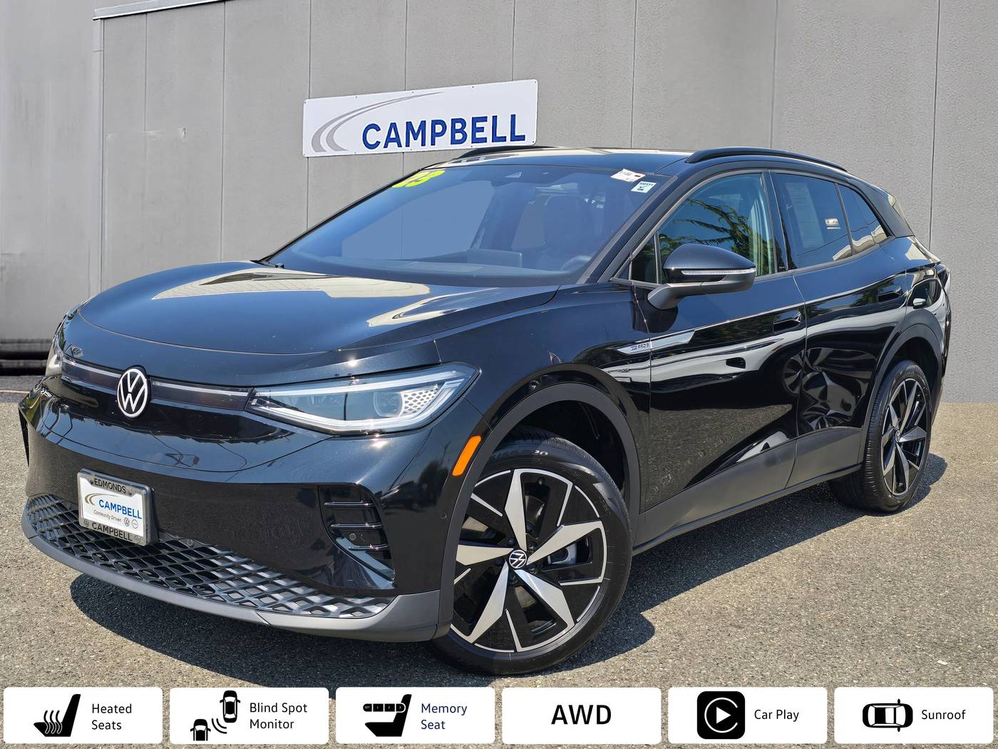 2023 Volkswagen ID.4 Pro S — SUV — 15,116 mi — Edmonds, WA