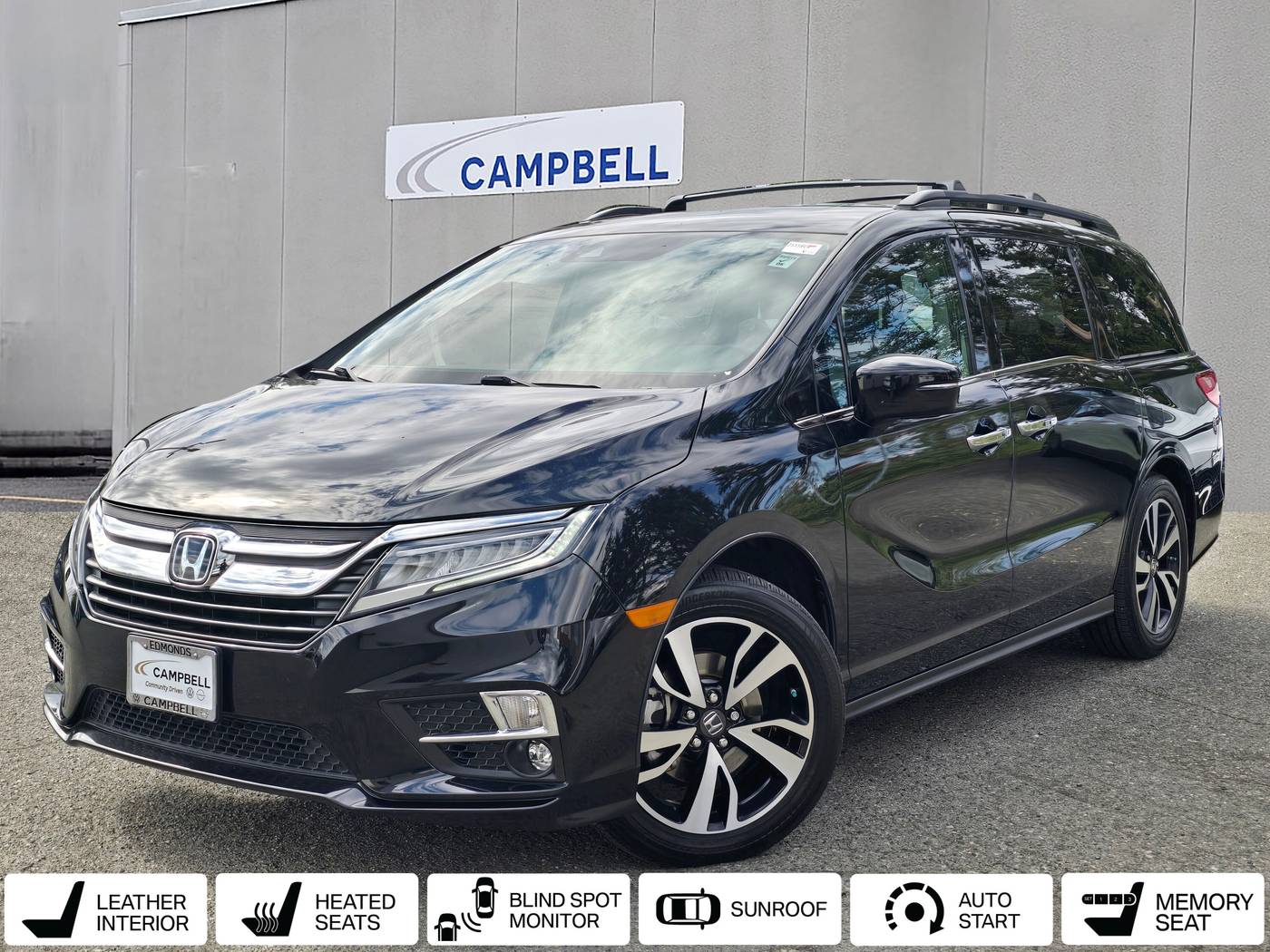 2020 Honda Odyssey Elite — Minivan — 66,754 mi — Edmonds, WA