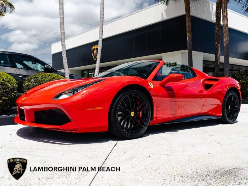 2017 Ferrari 488 Spider — Convertible — 11,330 mi — West Palm Beach, FL