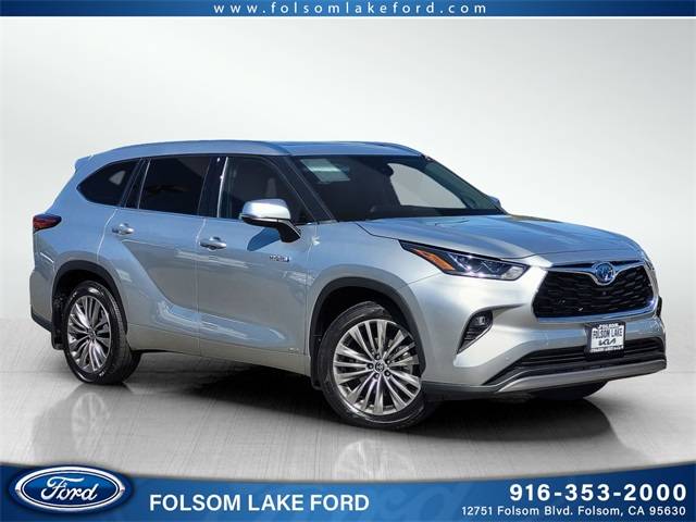 2021 Toyota Highlander Hybrid Platinum — SUV — 42,461 mi — Folsom, CA