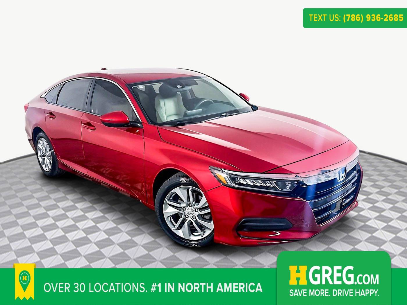 2018 Honda Accord LX — Sedan — 70,548 mi — Doral, FL