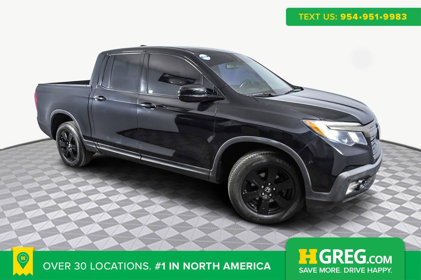 2017 Honda Ridgeline Black Edition — Pickup Truck — 77,615 mi — Doral, FL