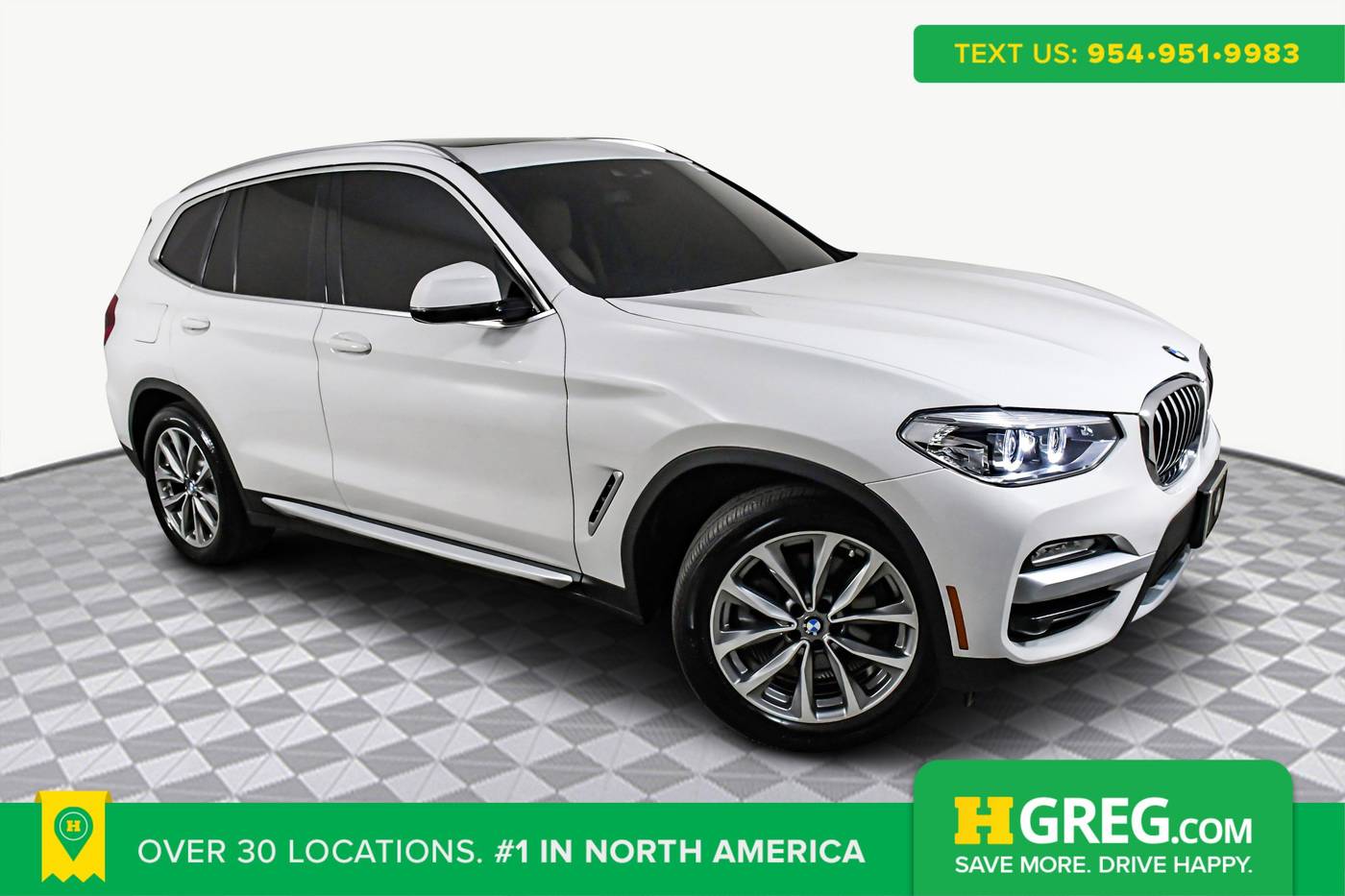 2019 BMW X3 30i — SUV — 44,879 mi — Doral, FL