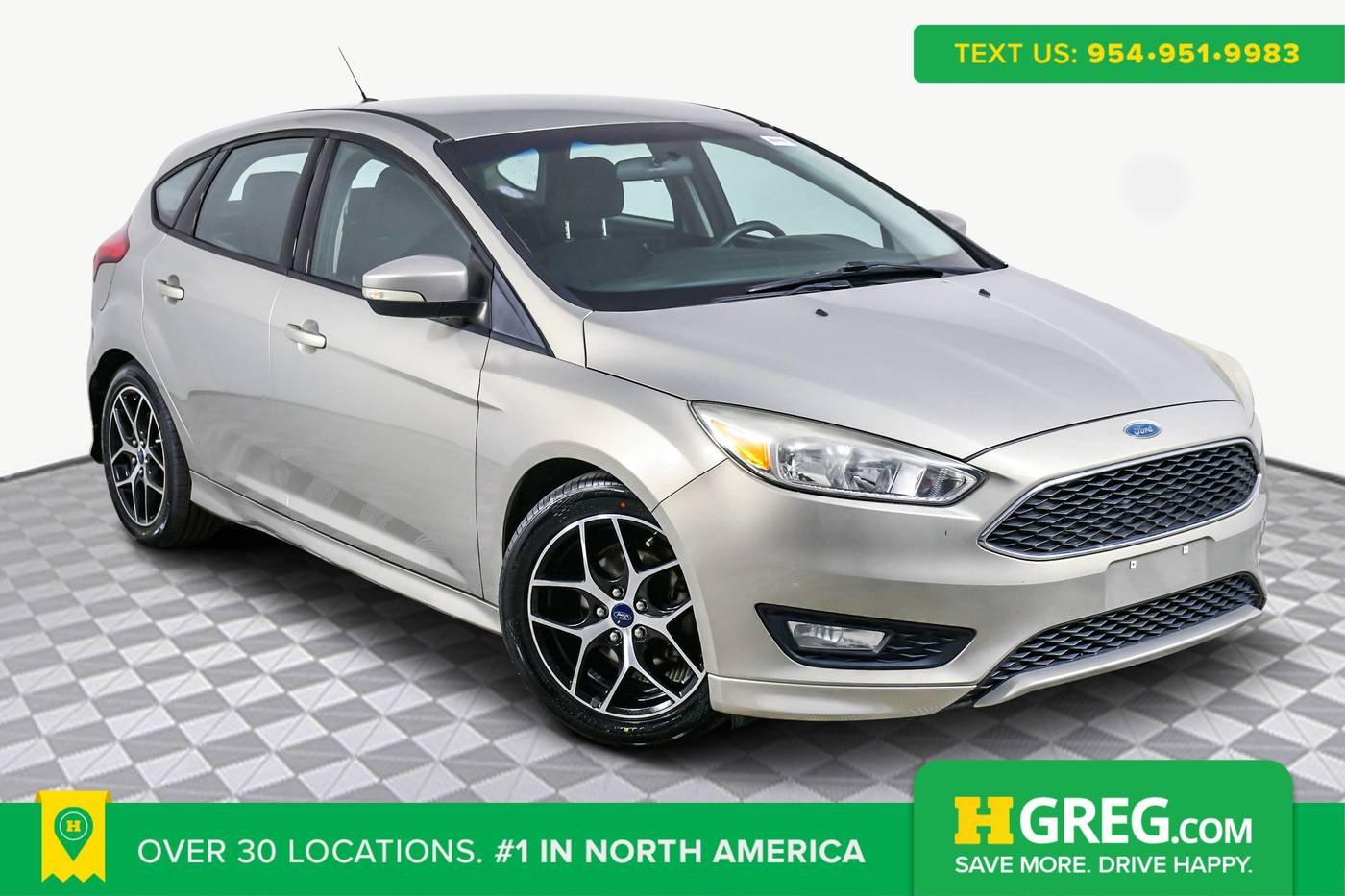 2016 Ford Focus SE — Hatchback — 80,453 mi — Doral, FL