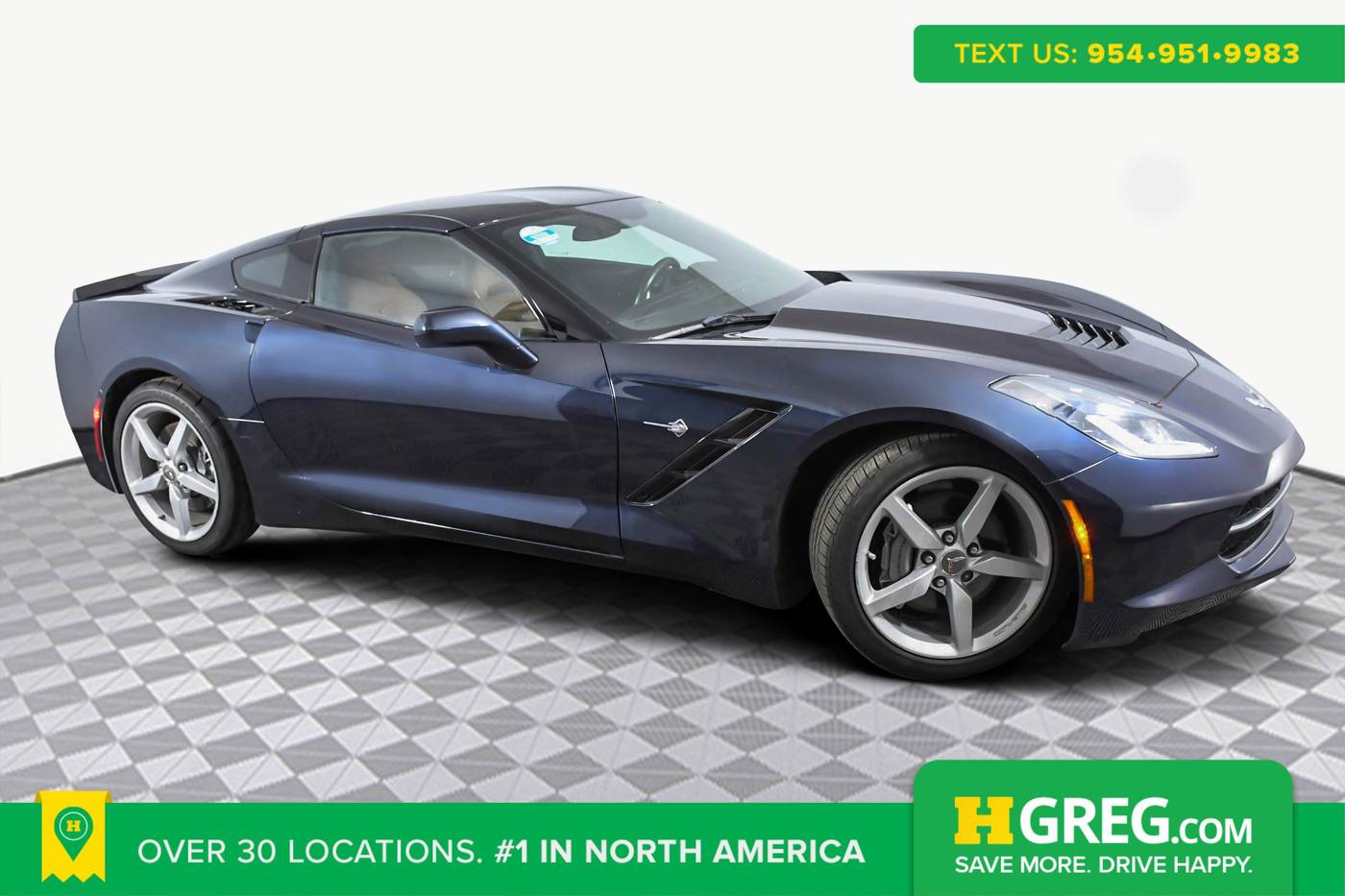 2015 Chevrolet Corvette 2LT — Coupe — 66,467 mi — Doral, FL