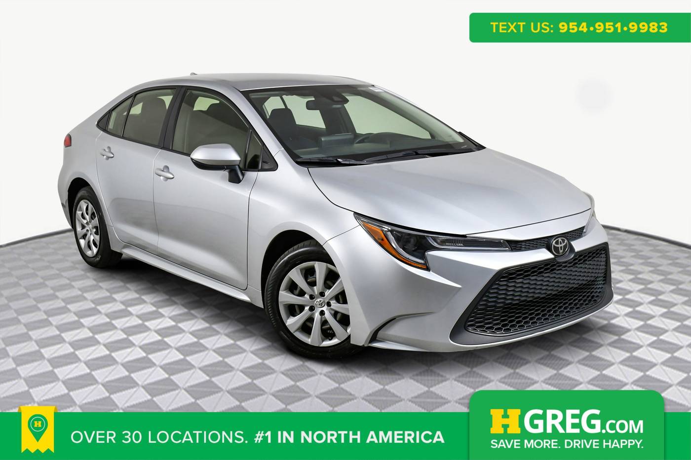 2022 Toyota Corolla LE — Sedan — 75,005 mi — Doral, FL