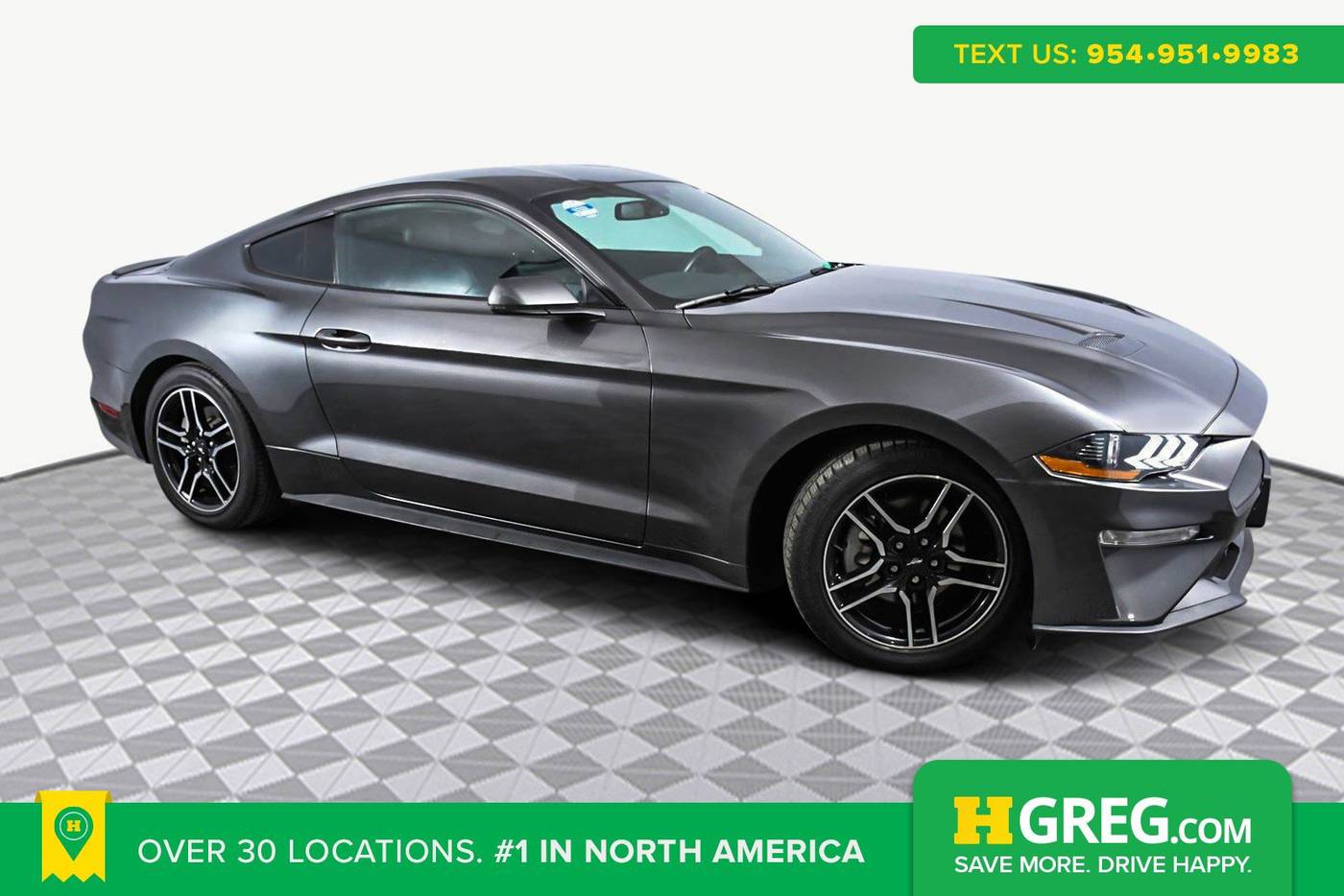 2019 Ford Mustang EcoBoost Premium — Coupe — 73,646 mi — Doral, FL