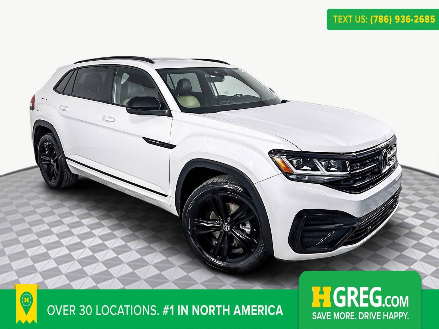 2023 Volkswagen Atlas Cross Sport SEL R-Line Black — SUV — 66,599 mi — Doral, FL