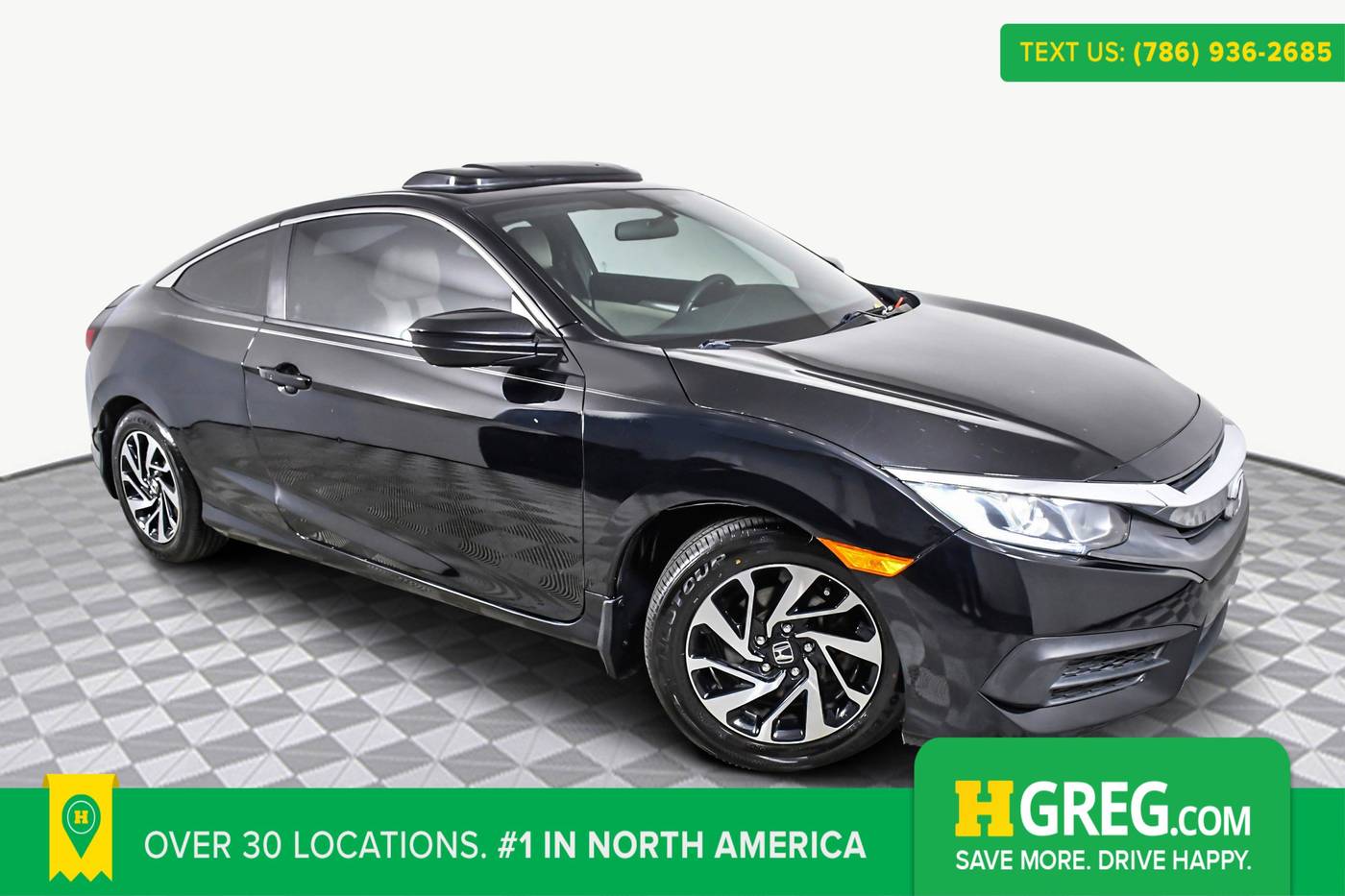2016 Honda Civic LX-P — Coupe — 80,154 mi — Doral, FL