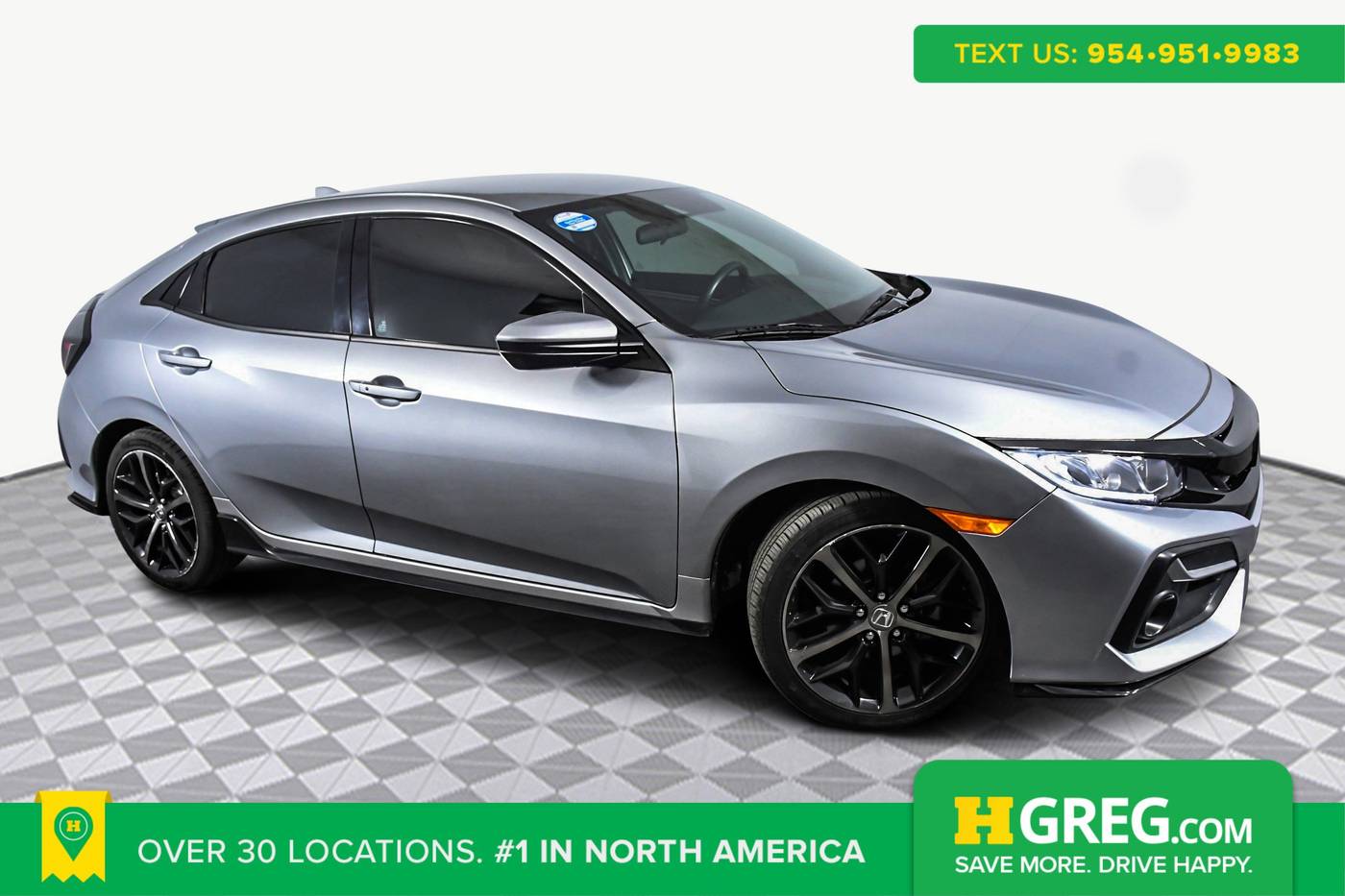 2021 Honda Civic Sport — Hatchback — 51,576 mi — Doral, FL