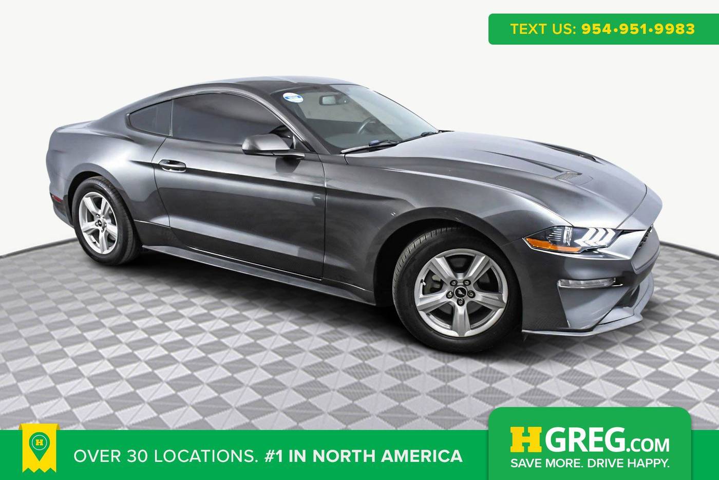 2018 Ford Mustang EcoBoost — Coupe — 45,597 mi — Doral, FL