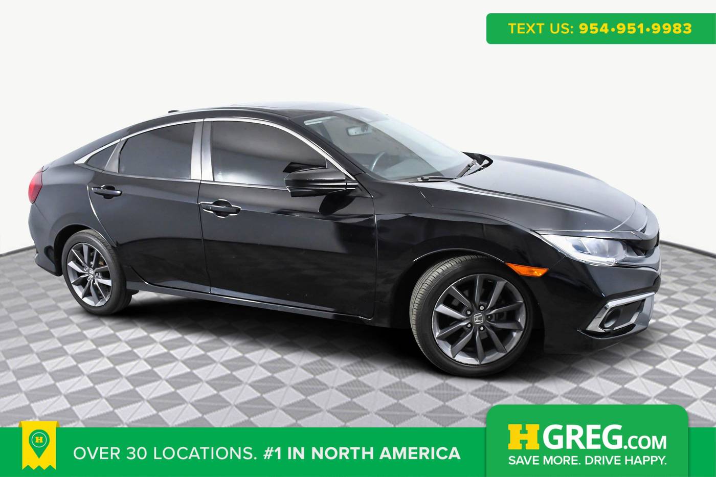 2019 Honda Civic EX-L — Sedan — 51,741 mi — Doral, FL