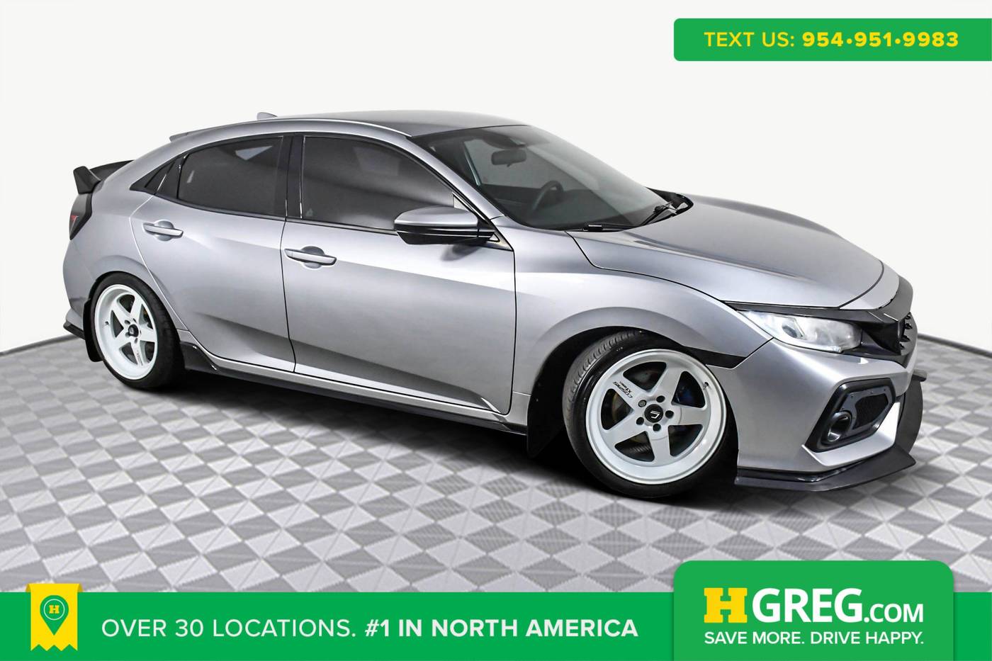 2019 Honda Civic Sport — Hatchback — 75,389 mi — Doral, FL
