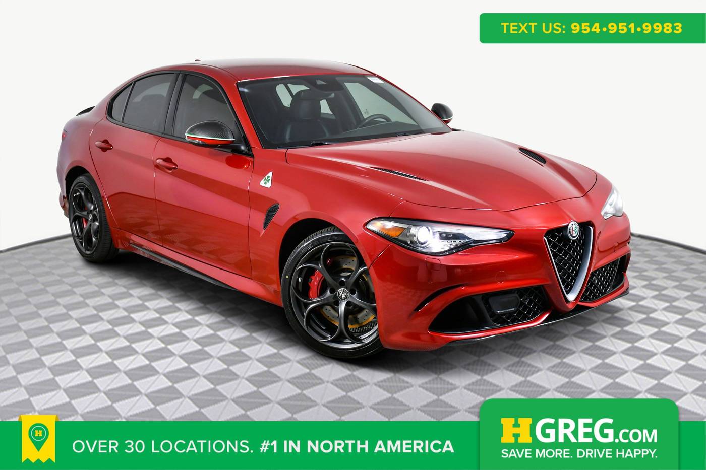 2018 Alfa Romeo Giulia Quadrifoglio — Sedan — 40,424 mi — Doral, FL