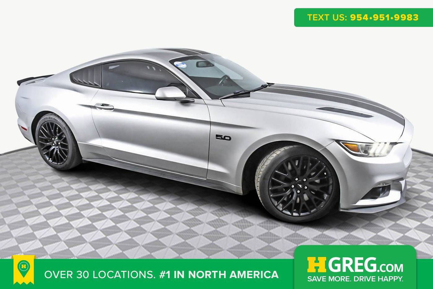 2016 Ford Mustang GT — Coupe — 55,638 mi — Doral, FL