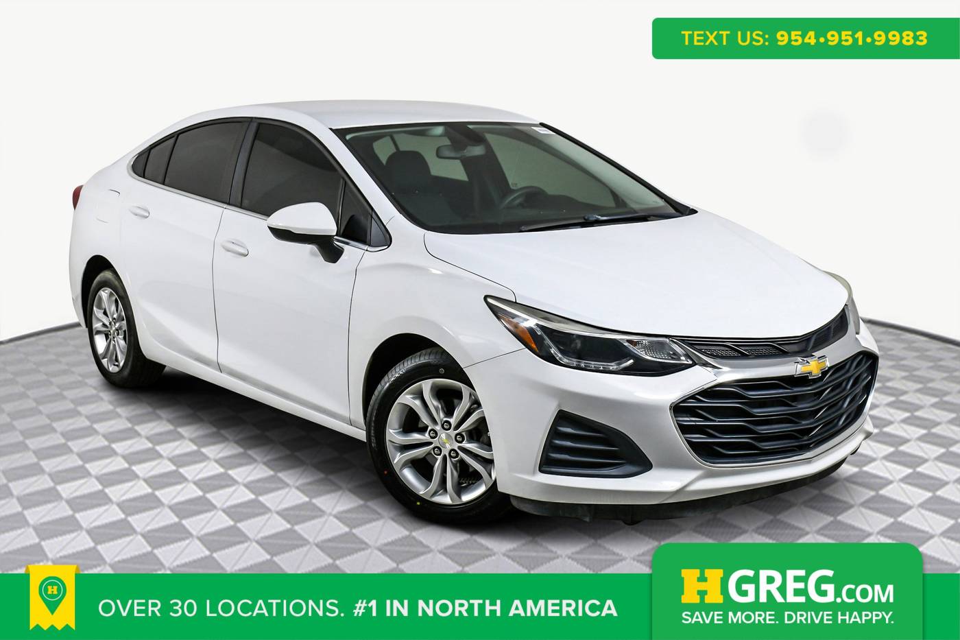 2019 Chevrolet Cruze LT — Sedan — 77,819 mi — Doral, FL
