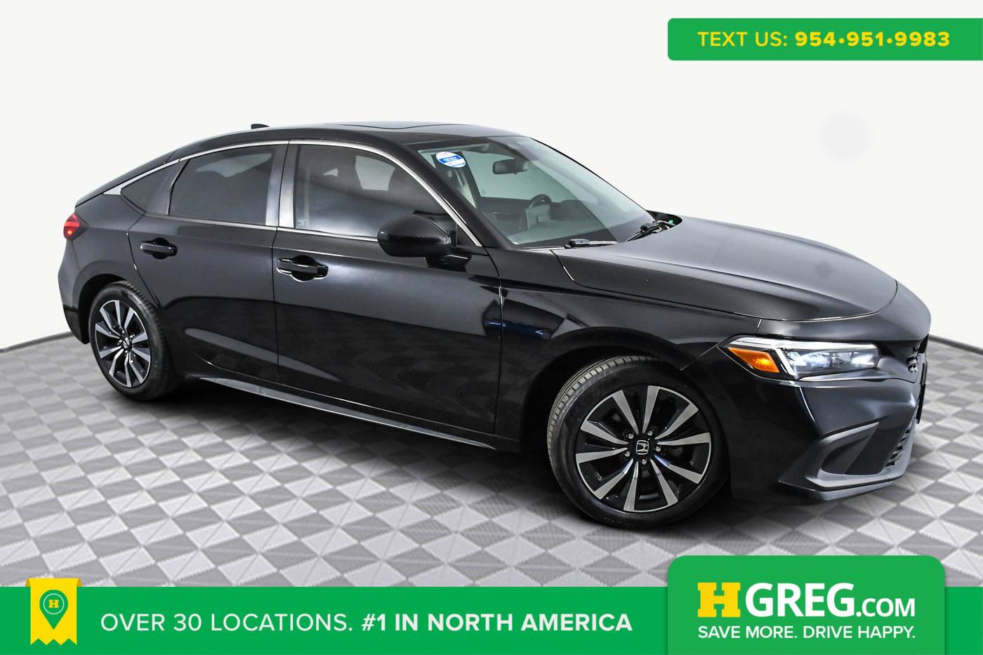 2022 Honda Civic EX-L — Hatchback — 36,544 mi — Doral, FL