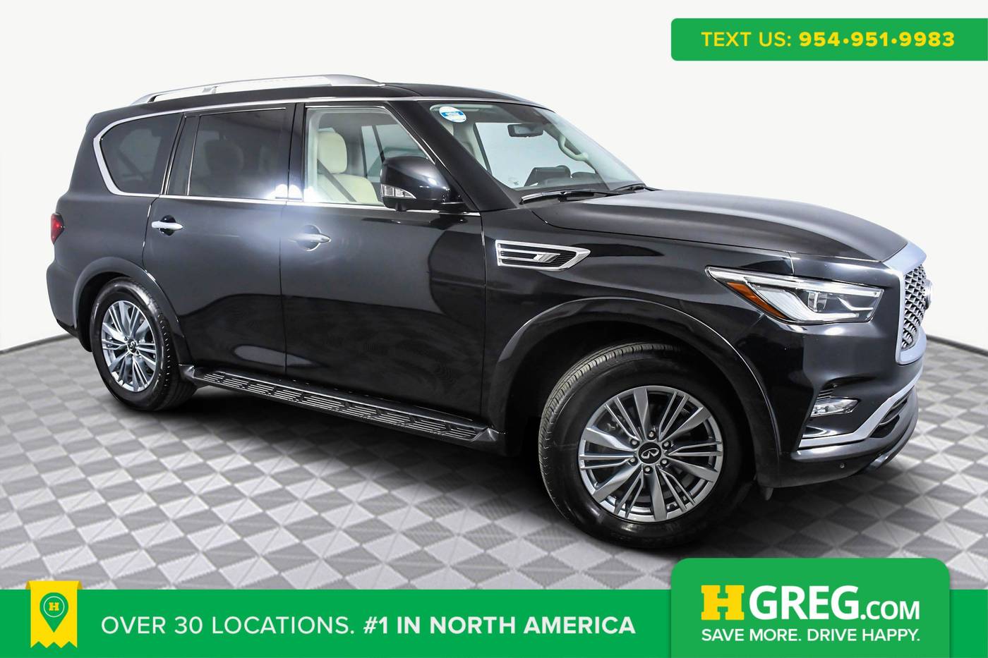 2023 INFINITI QX80 LUXE — SUV — 75,532 mi — Doral, FL