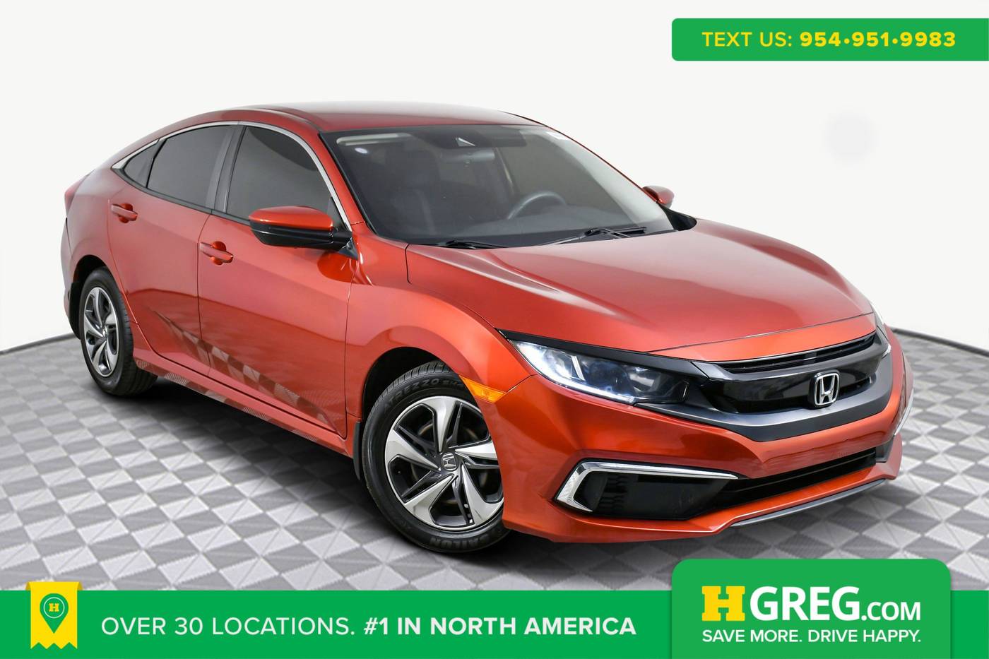 2020 Honda Civic LX — Sedan — 85,463 mi — Doral, FL