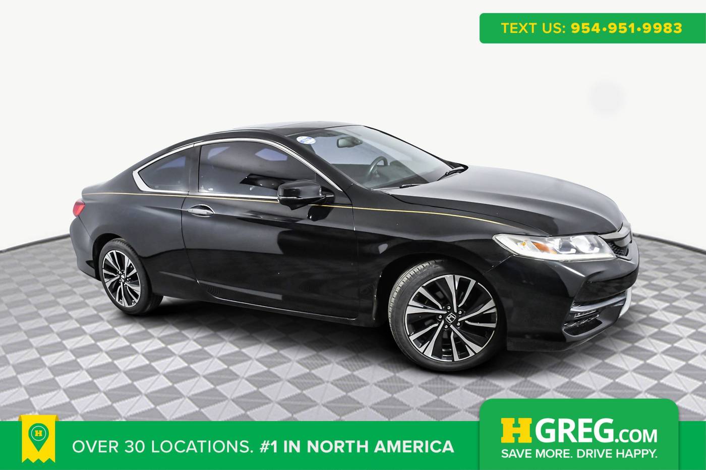 2017 Honda Accord EX-L V6 — Coupe — 60,416 mi — Doral, FL
