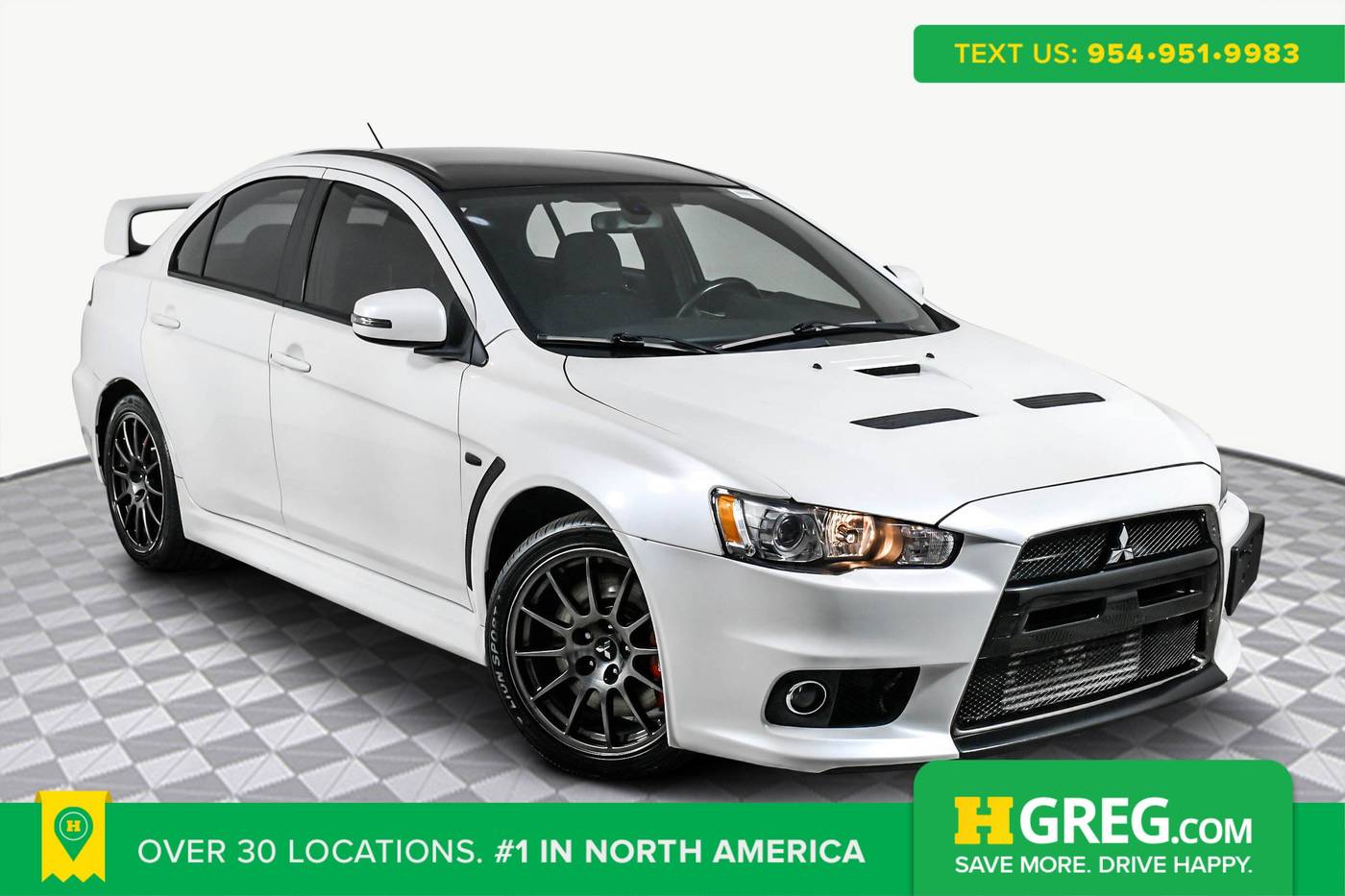 2015 Mitsubishi Lancer Evolution Final Edition — Sedan — 79,505 mi — Doral, FL