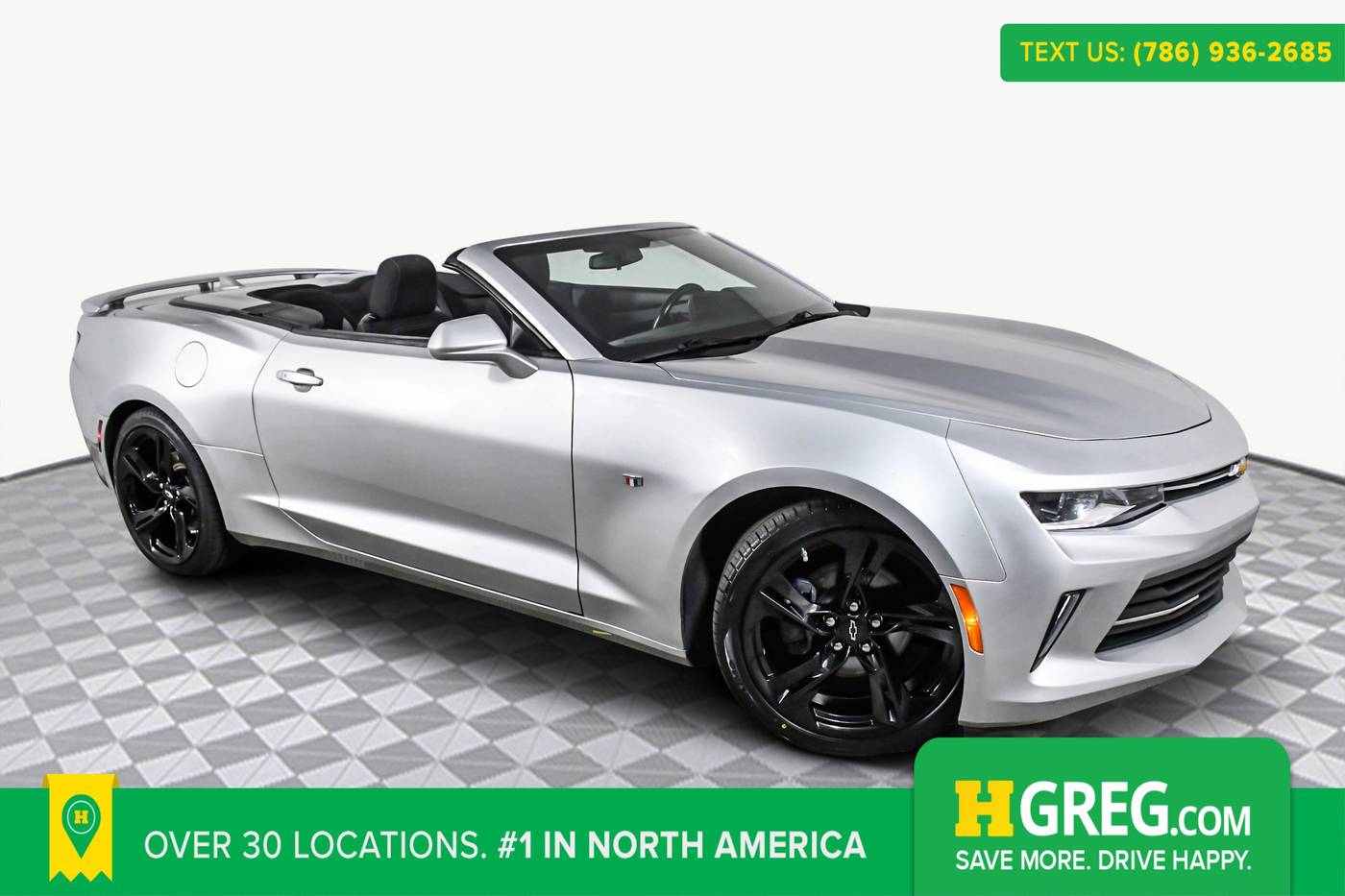 2017 Chevrolet Camaro 1LT — Convertible — 88,878 mi — Doral, FL