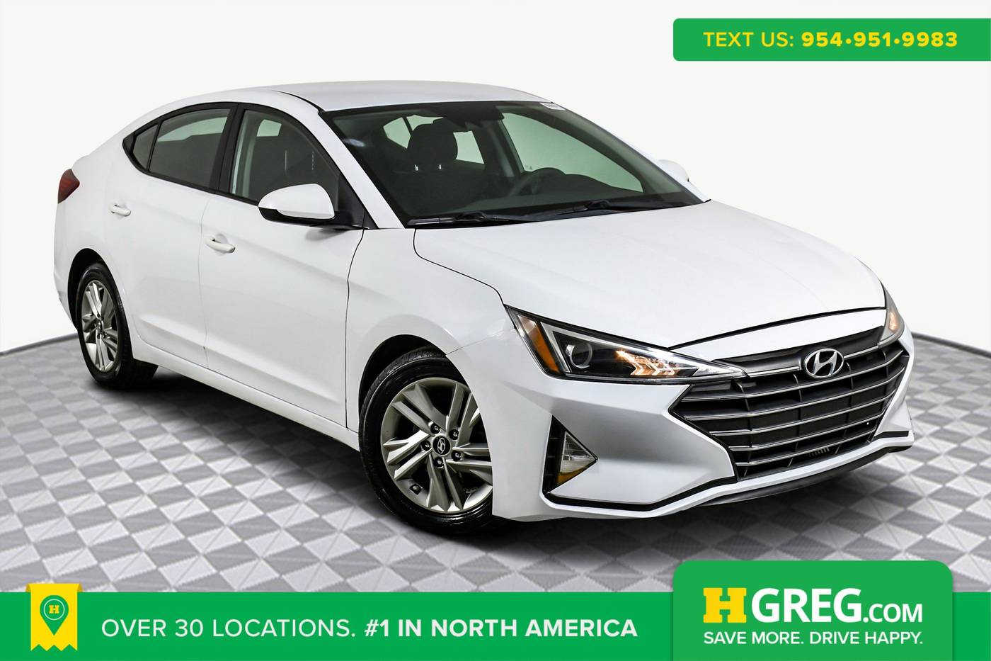 2019 Hyundai Elantra SEL — Sedan — 80,712 mi — Doral, FL