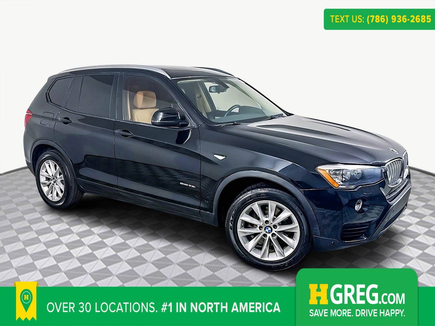 2017 BMW X3 28i — SUV — 57,759 mi — Doral, FL