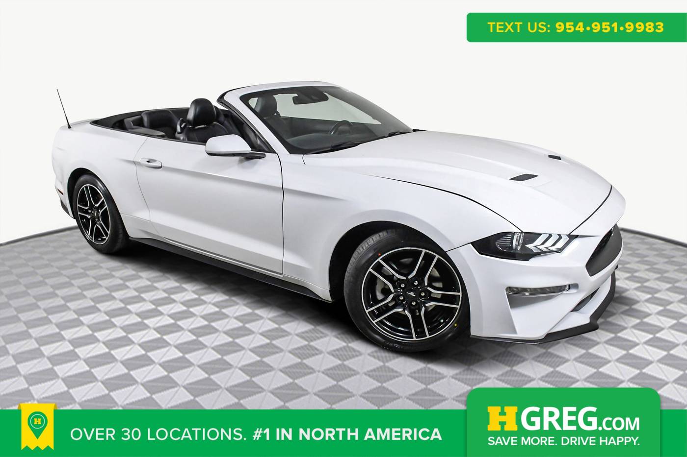 2021 Ford Mustang EcoBoost Premium — Convertible — 72,219 mi — Doral, FL