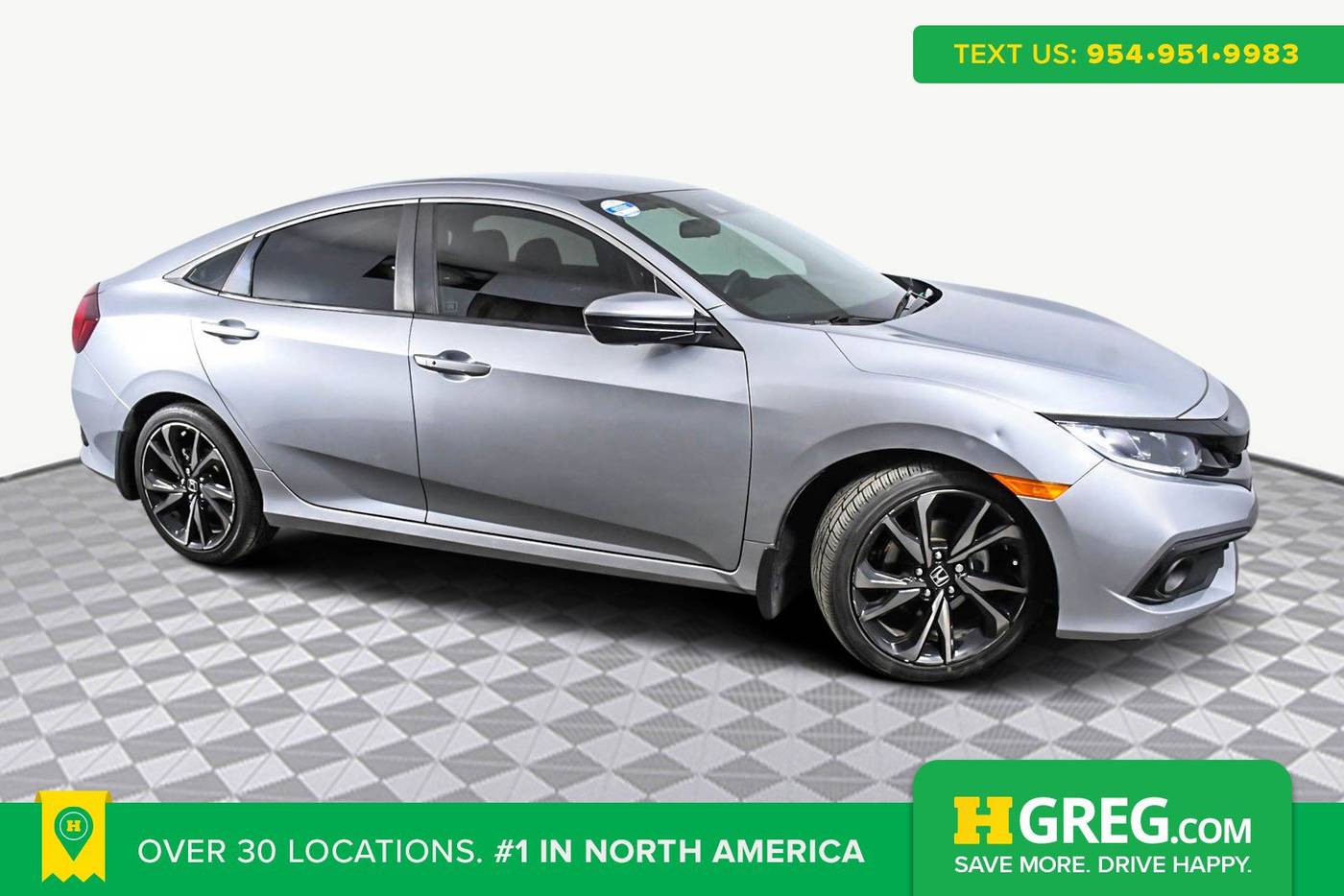 2021 Honda Civic Sport — Sedan — 49,676 mi — Doral, FL