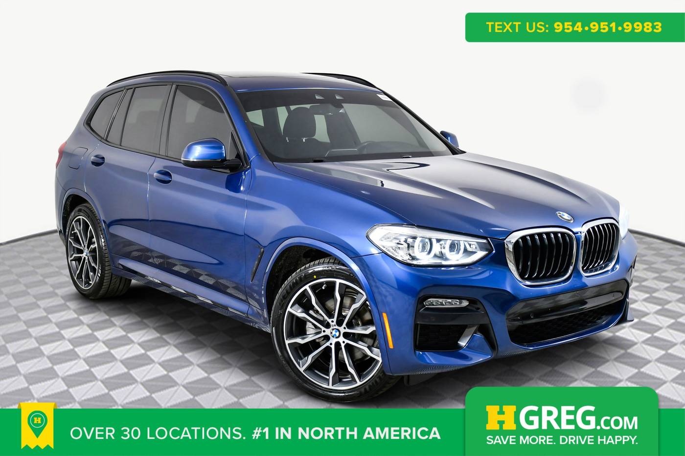 2019 BMW X3 30i — SUV — 72,655 mi — Doral, FL