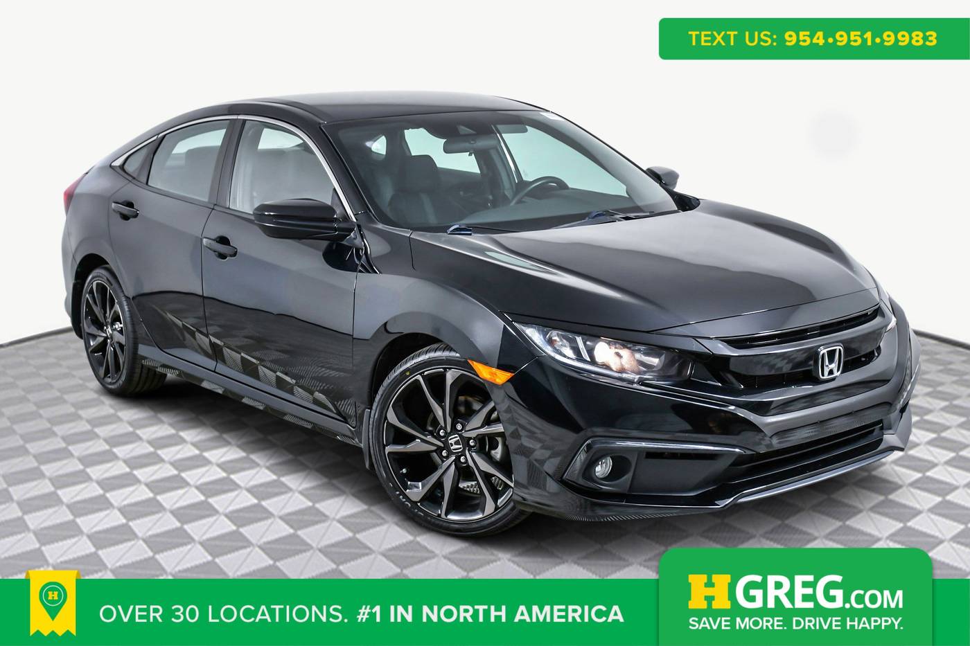 2019 Honda Civic Sport — Sedan — 72,635 mi — Doral, FL