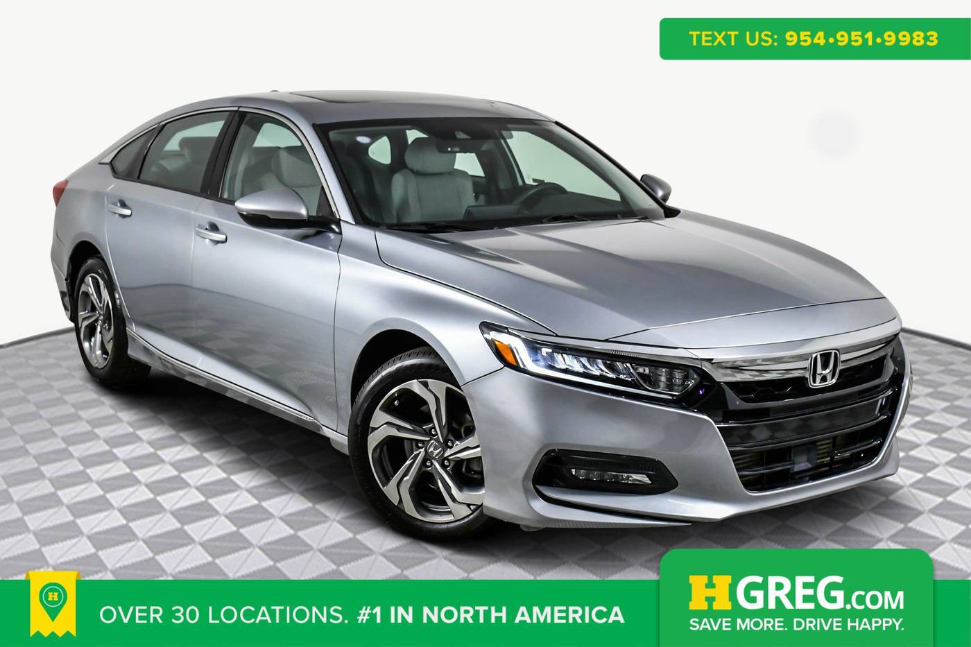 2019 Honda Accord EX-L — Sedan — 50,225 mi — Doral, FL
