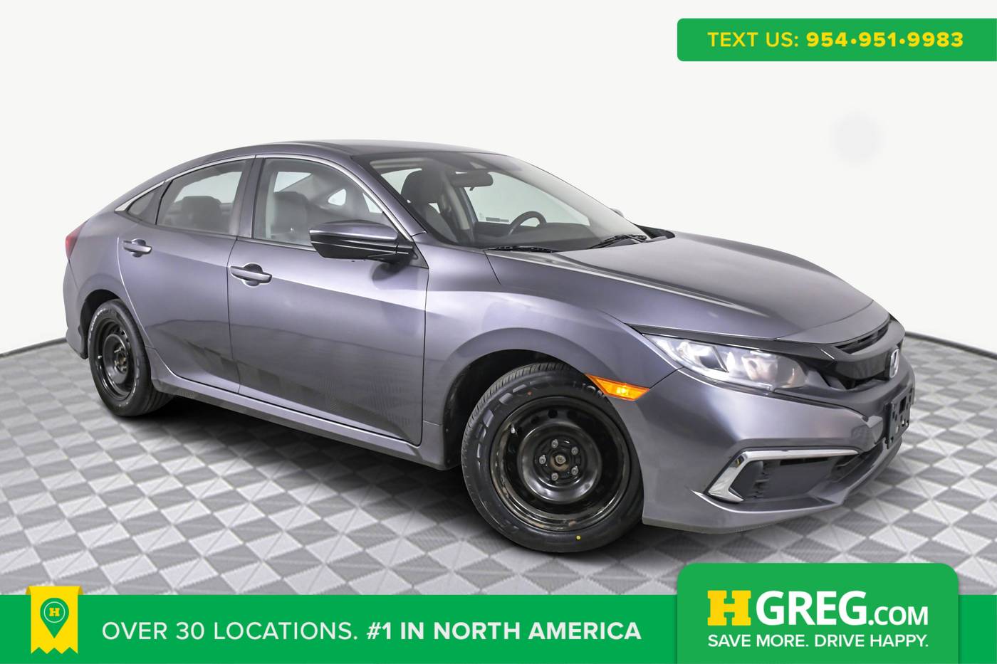 2020 Honda Civic LX — Sedan — 65,045 mi — Doral, FL