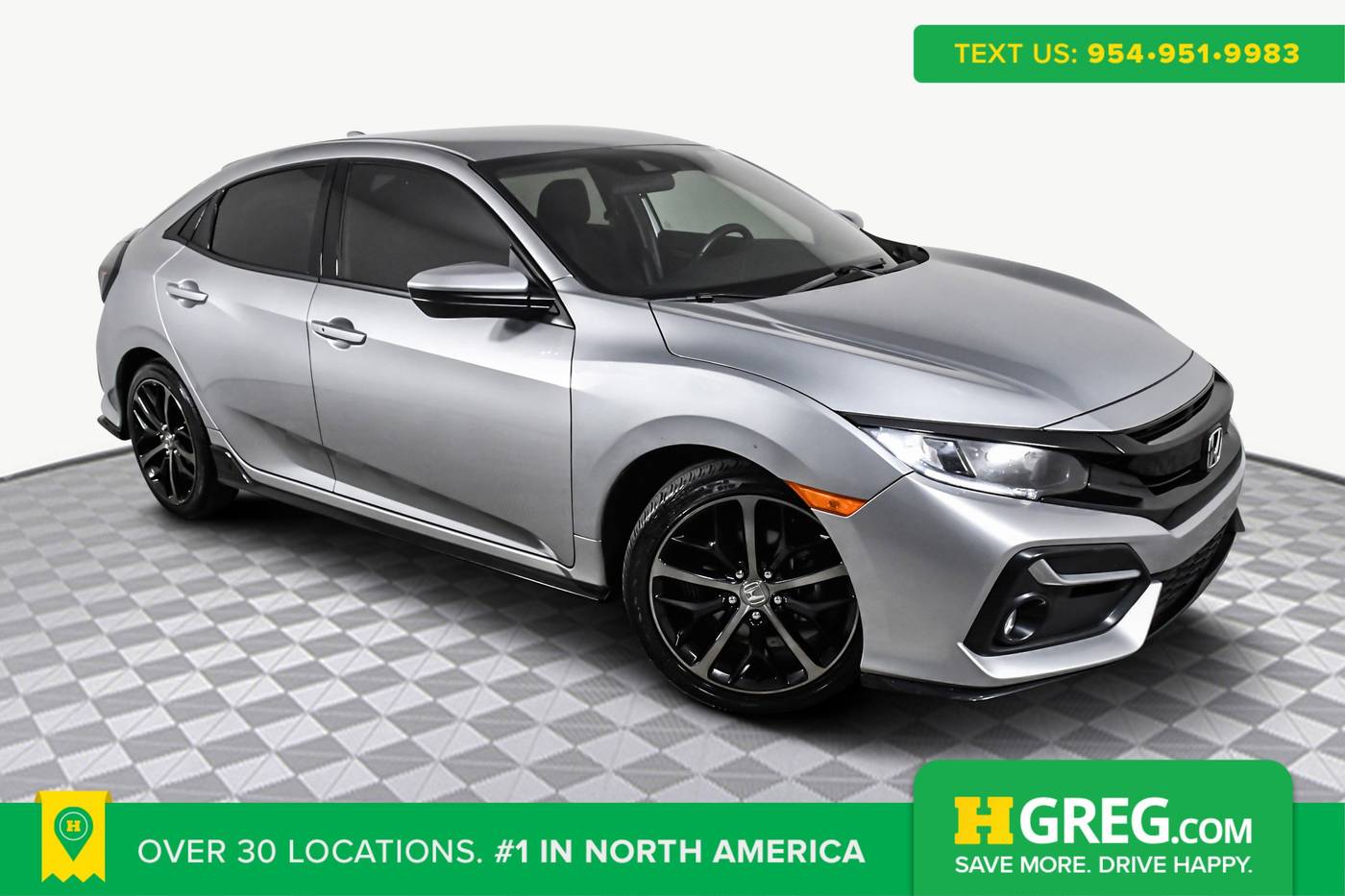 2021 Honda Civic Sport — Hatchback — 24,911 mi — Doral, FL