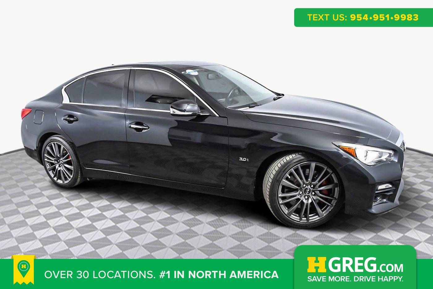 2017 INFINITI Q50 RED SPORT 400 — Sedan — 80,227 mi — Doral, FL
