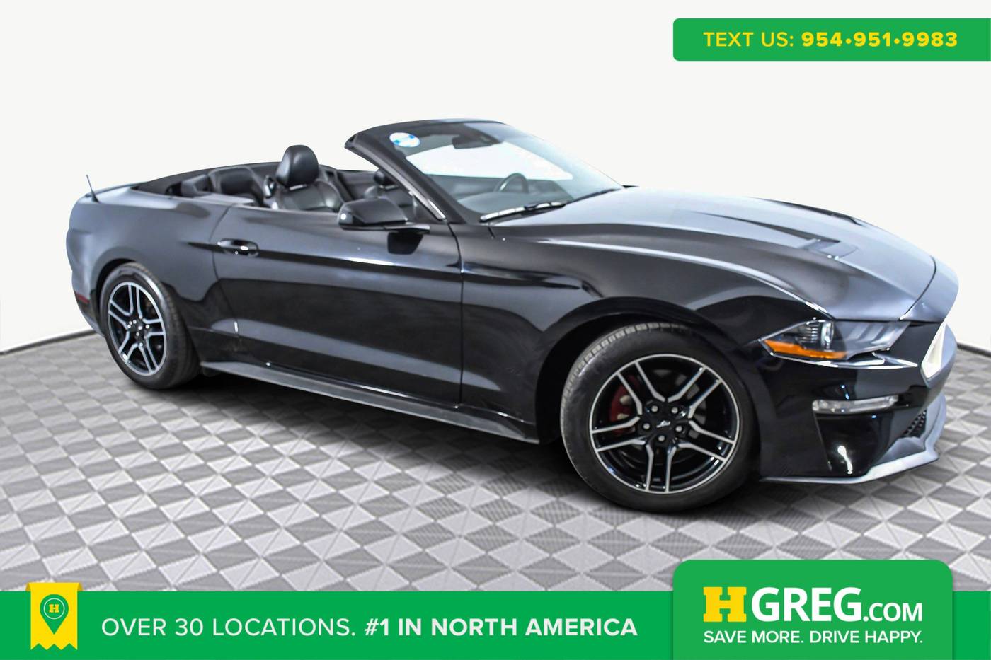 2021 Ford Mustang EcoBoost Premium — Convertible — 37,727 mi — Doral, FL