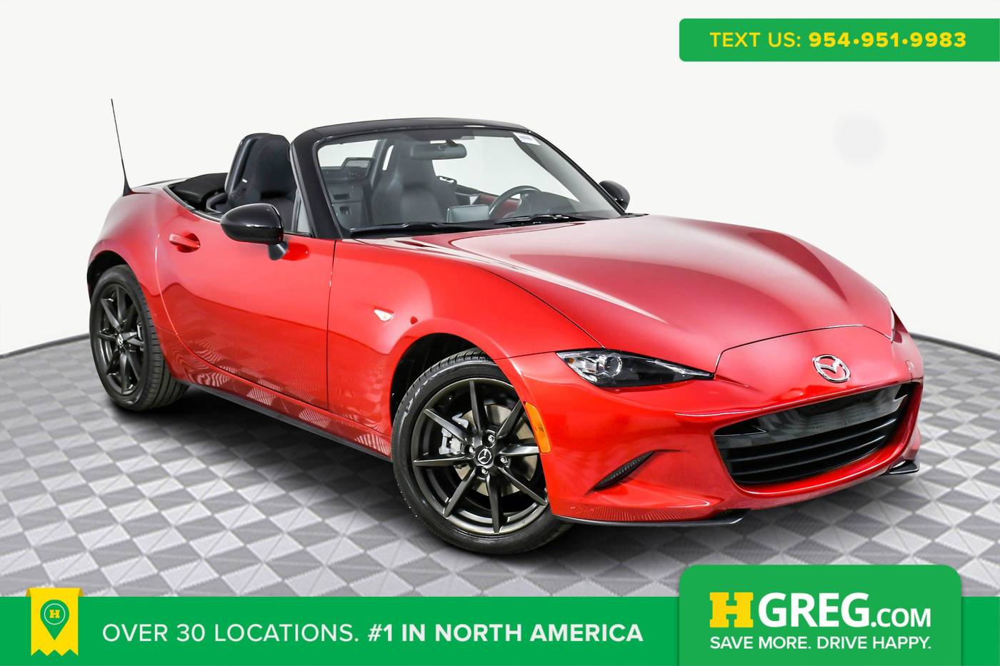 2016 Mazda MX-5 Miata Club — Convertible — 20,858 mi — Doral, FL