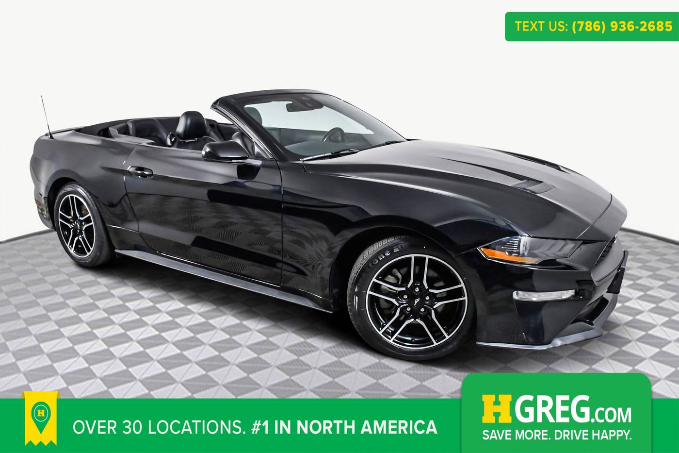 2021 Ford Mustang EcoBoost Premium — Convertible — 49,553 mi — Doral, FL
