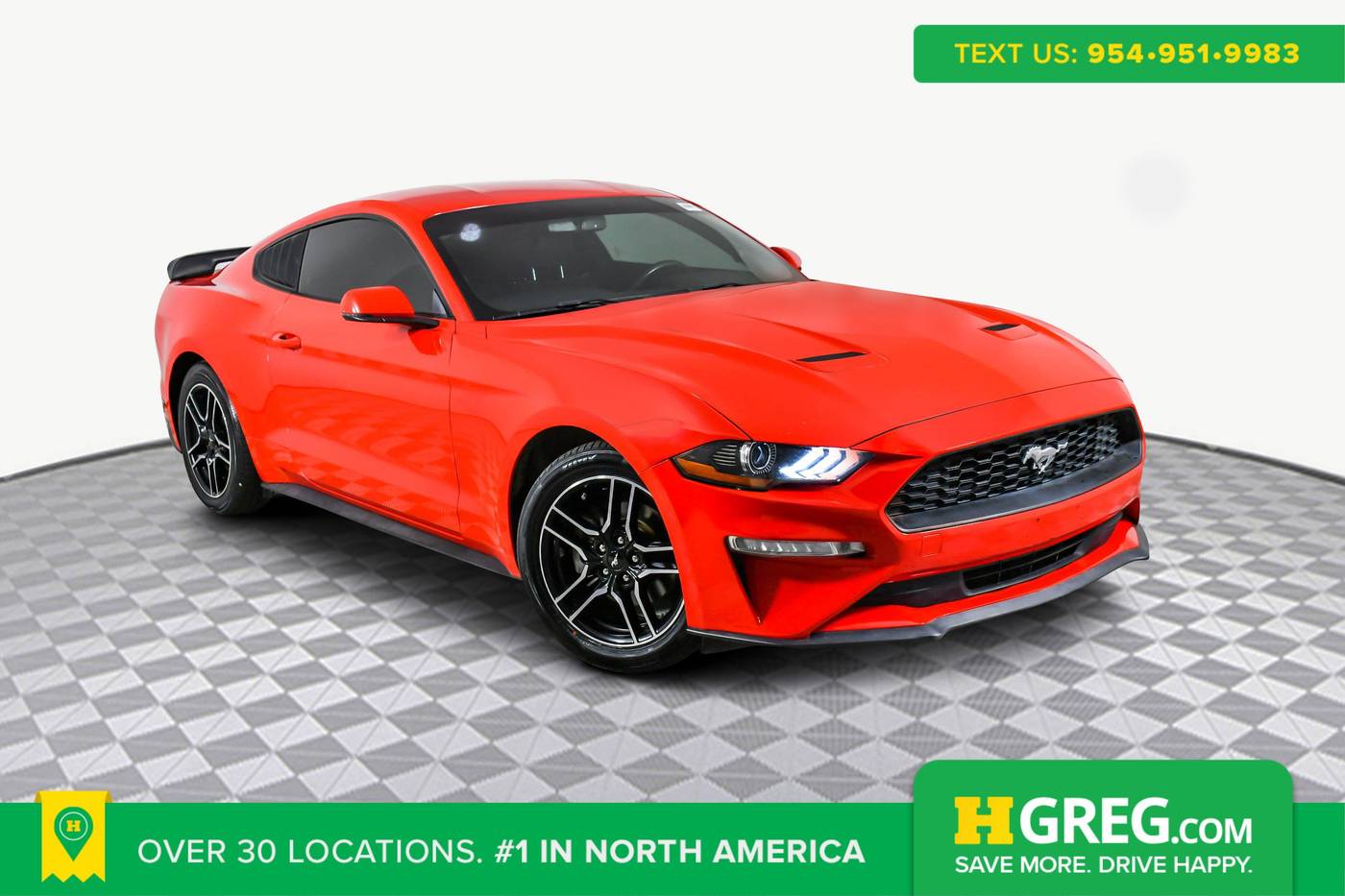 2020 Ford Mustang EcoBoost Premium — Coupe — 78,200 mi — Doral, FL