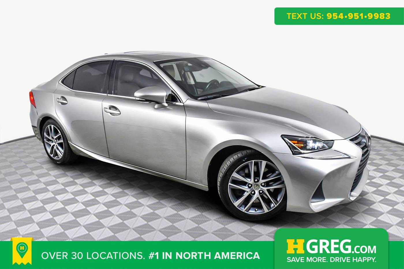 2019 Lexus IS IS 300 — Sedan — 57,892 mi — Doral, FL