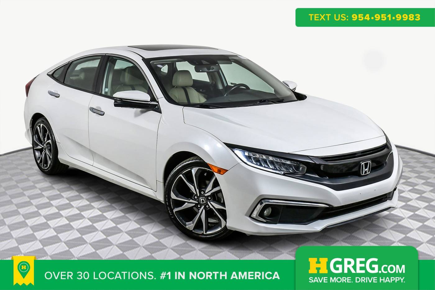 2020 Honda Civic Touring — Sedan — 84,708 mi — Doral, FL