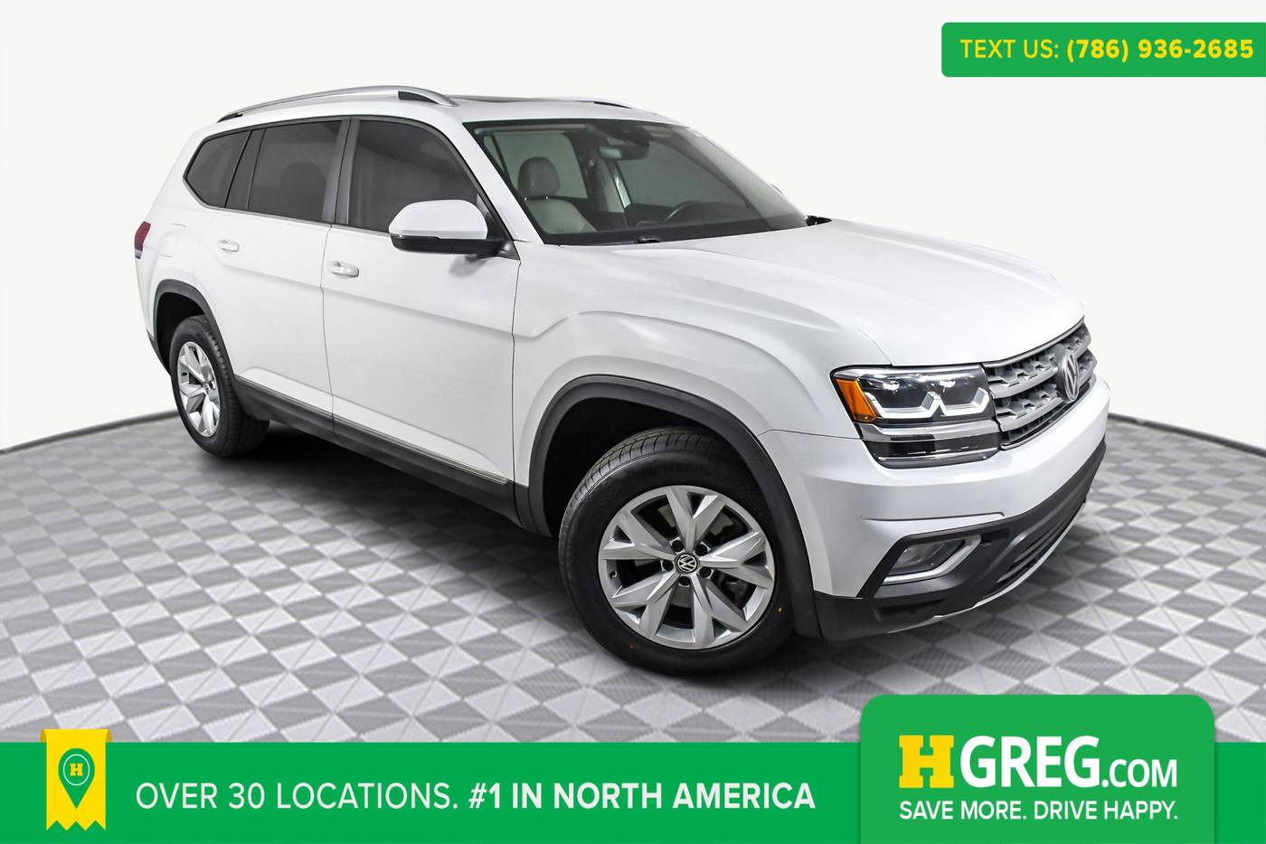 2018 Volkswagen Atlas SEL — SUV — 77,897 mi — Doral, FL
