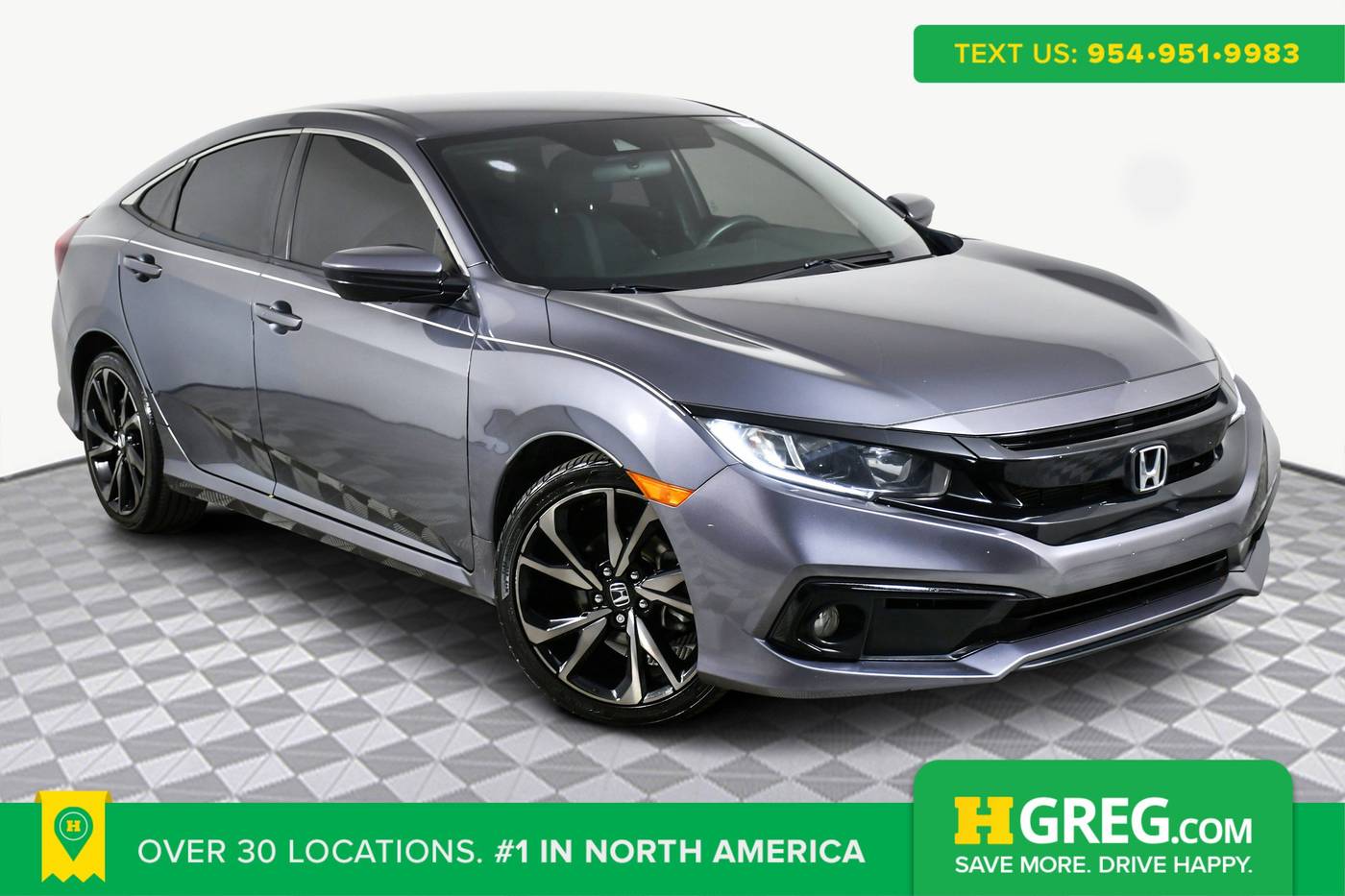 2021 Honda Civic Sport — Sedan — 76,275 mi — Doral, FL