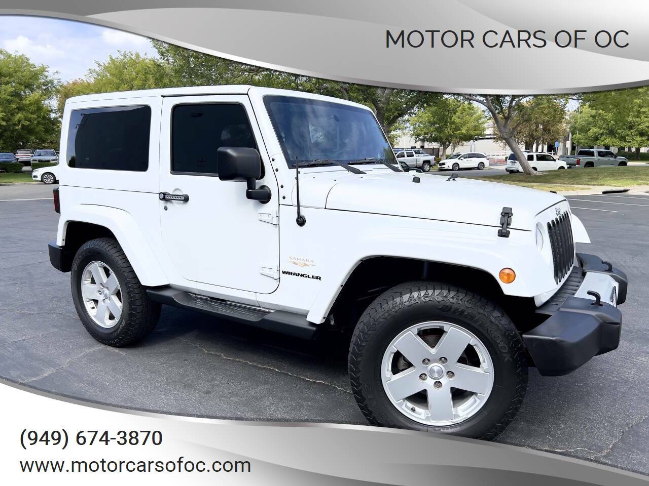 2012 Jeep Wrangler Sahara — SUV — 97,489 mi — Costa Mesa, CA