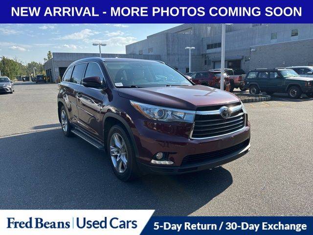 2015 Toyota Highlander Limited — SUV — 100,628 mi — Flemington, NJ