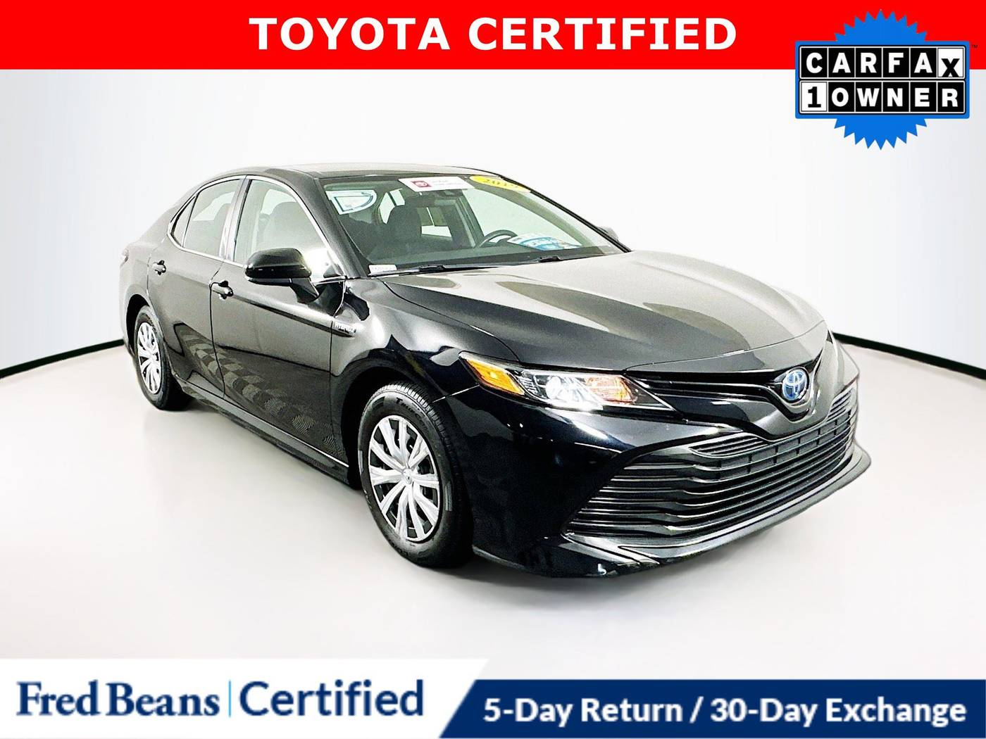 2019 Toyota Camry Hybrid LE — Sedan — 59,187 mi — Flemington, NJ